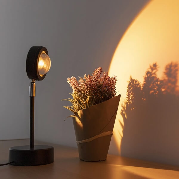 Lampa s efektom zalaska sunca