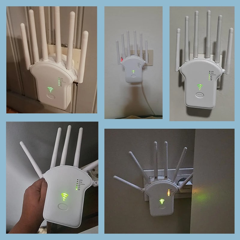 Pojacivac WiFi signala sa 6 antena Sl.2