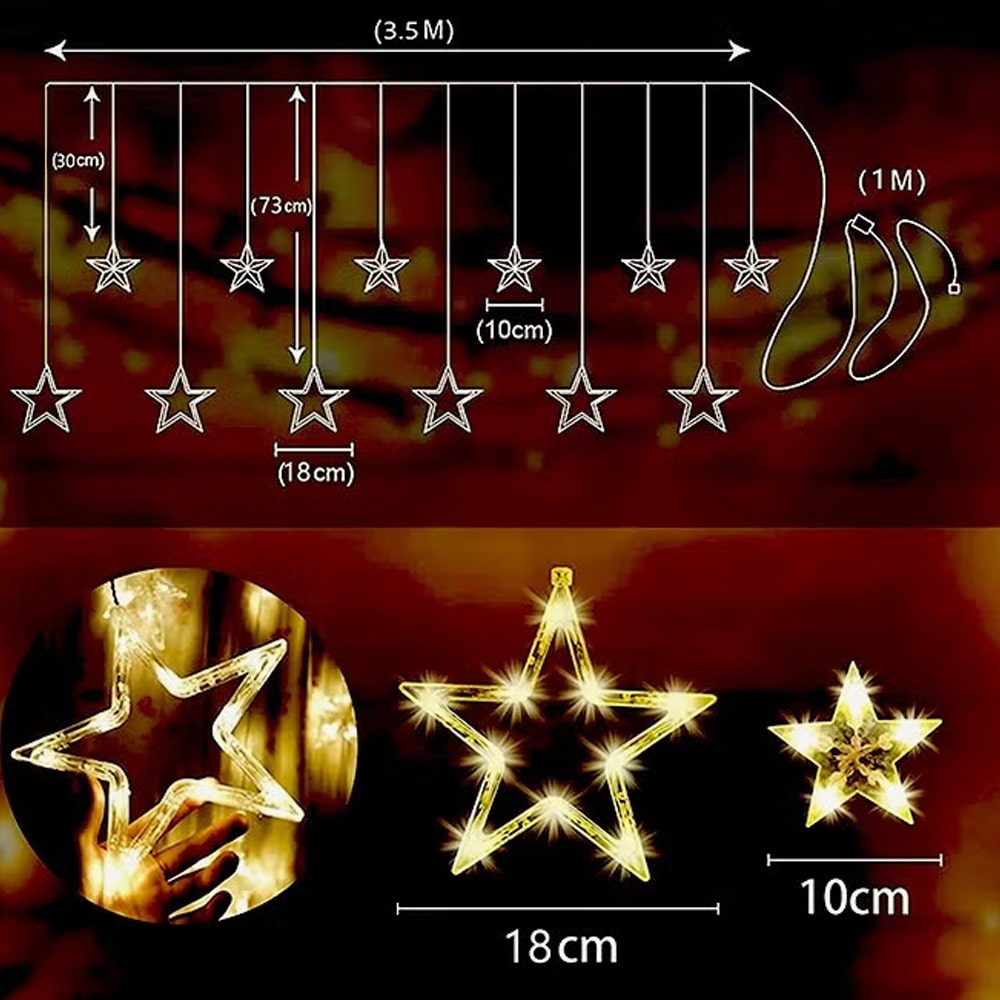 Lampice u obliku zvijezde